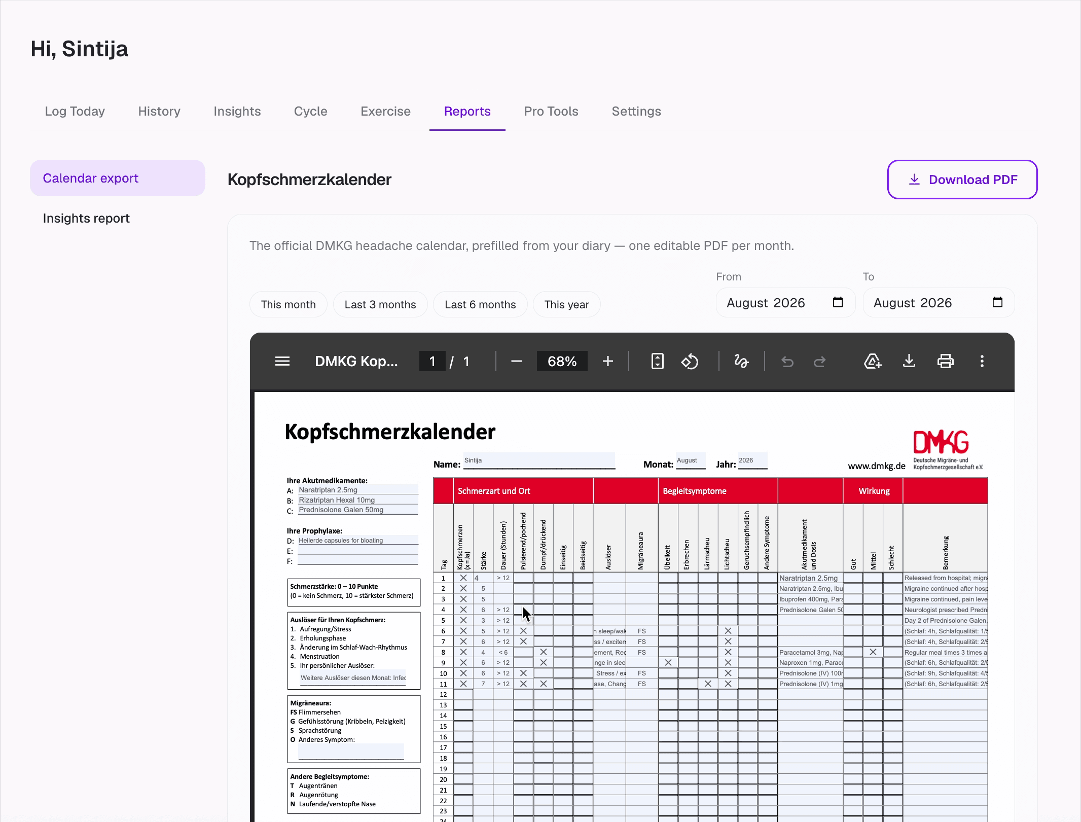 Clinic-ready documentation